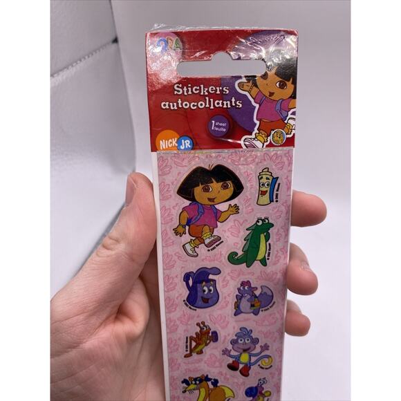 Vintage Sandylion 2004 Dora The Explorer Stickers Nick Junior - Picture 4 of 5